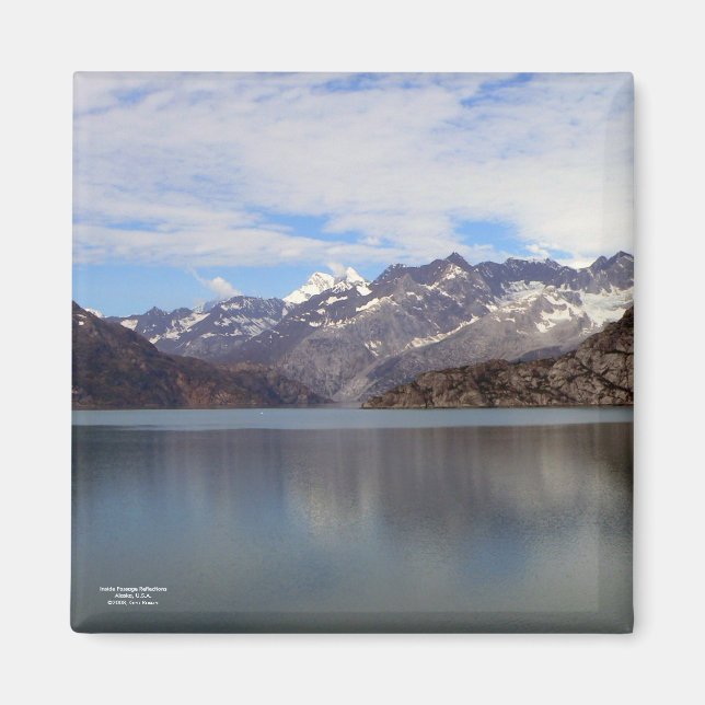 Inside Passage Reflections Magnet (Front)