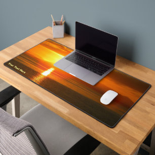 Inside Passage Sunset Desk Mat
