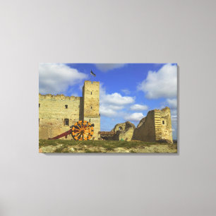 Inside Rakvere Castle, Rakvere, Estonia Canvas Print