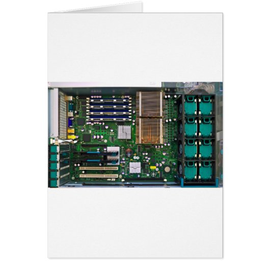 inside server computer cards (Front)