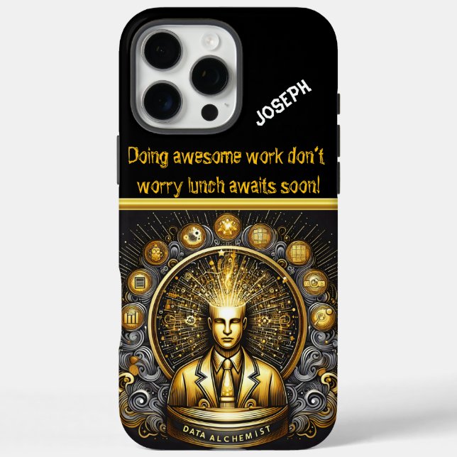 Inside the Creative Mind of Data Scientists Case-Mate iPhone Case (Back)