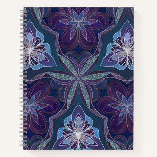 “Inside the Magnolia Mirror” Spiral Notebook