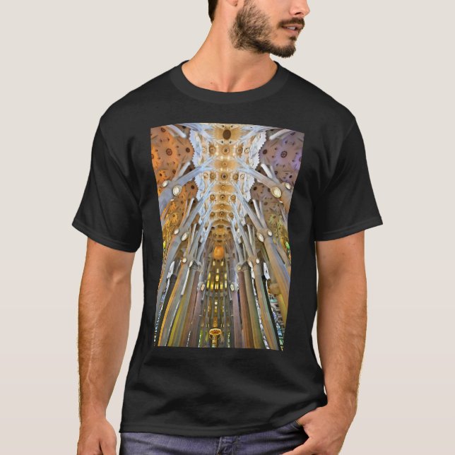 Inside the Sagrada Familia - Barcelona Classic T-S T-Shirt (Front)