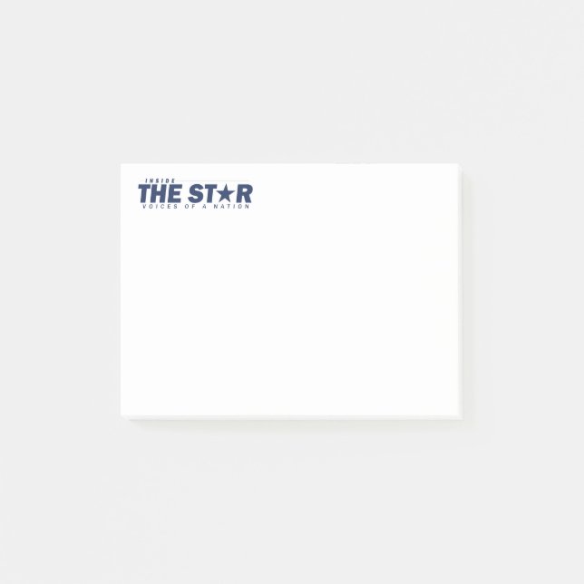 Inside The Star Post-it® Notes 4 x 3 (Front)