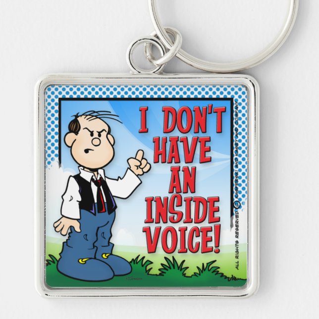 Inside Voice Keychain (Front)