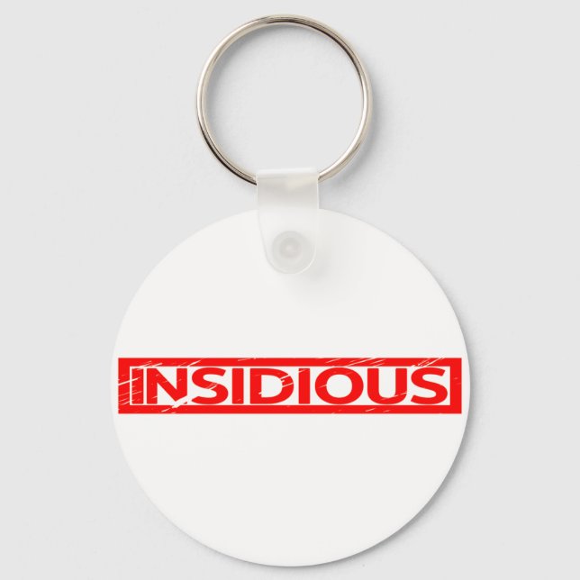 Insidious Stamp Keychain (Front)
