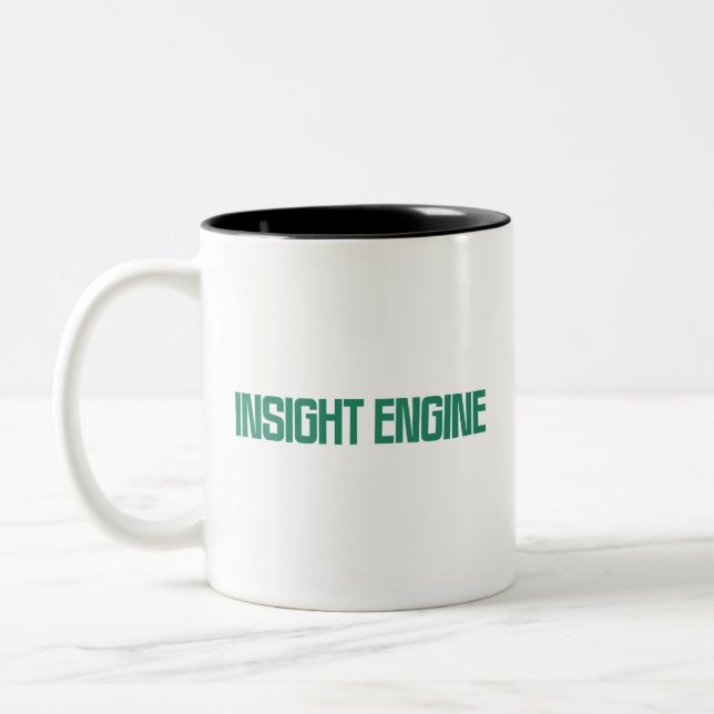 Insight Engine | Data Discovery & Intelligence Two-Tone Coffee Mug (Left)