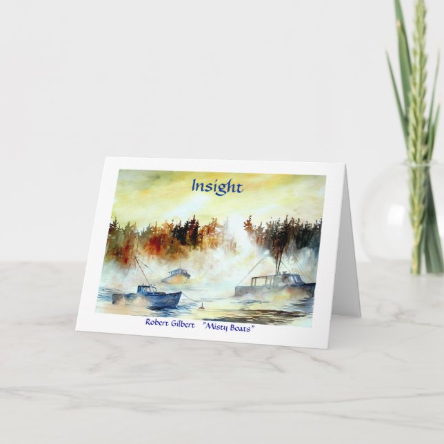 Insight Letterpress Thank You Card (Front)