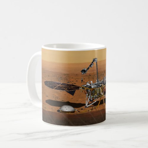 InSight Mars Lander Mission Coffee Mug