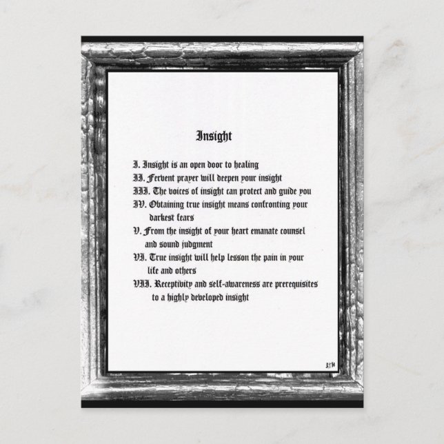 Insight Postcard (Front)