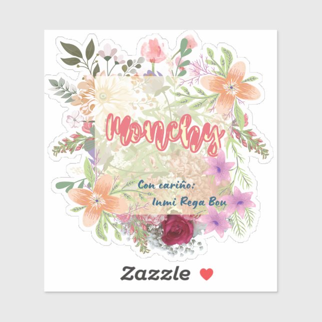 Insignia Donation Example for Inmi Rega Bou Sticker (Sheet)