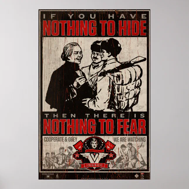 INSOC 1984 Propaganda Print | Zazzle
