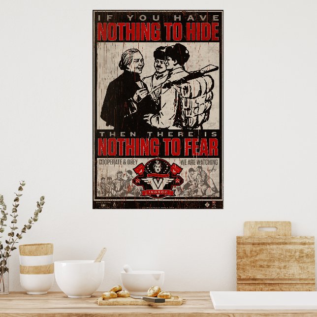 INSOC 1984 Propaganda Print | Zazzle