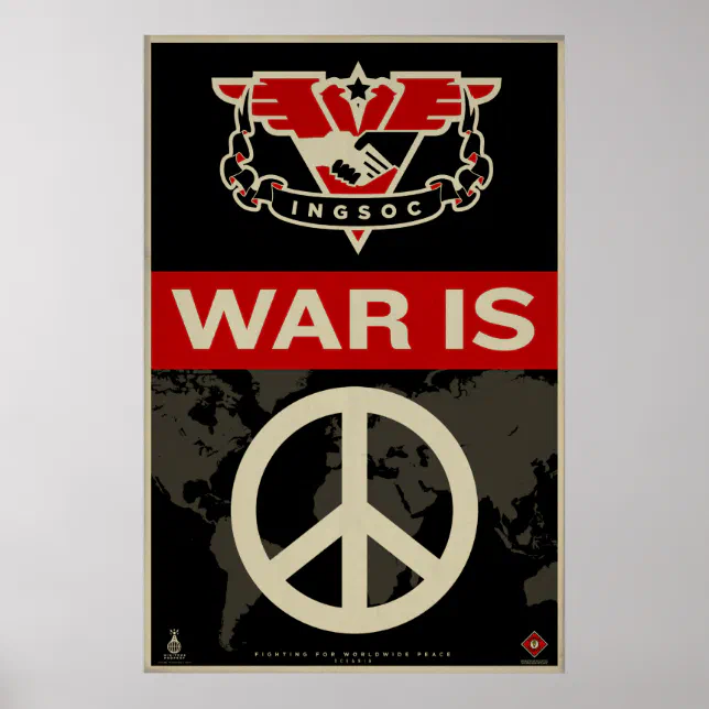 INSOC 1984 Propaganda Print | Zazzle