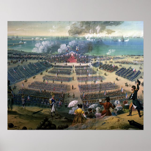 Inspecting the Troops Poster (Front)