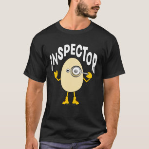 Inspector Egghead Text T-Shirt