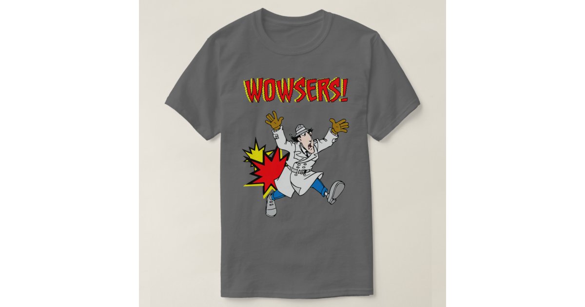 Inspector Gadget Wowzers Always on Duty Funny Humo T-Shirt