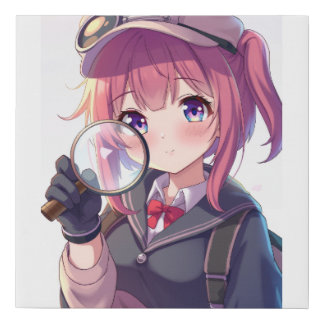 Inspector Gidget Faux Canvas Print