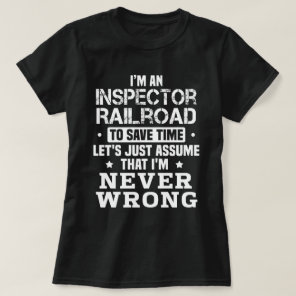 Inspector Railroad T-Shirt