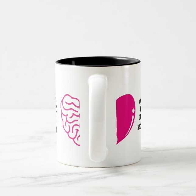 Inspiration & Affection Two-Tone Coffee Mug (Handle)