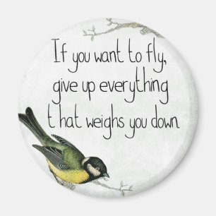 Inspiration and encouragement magnet