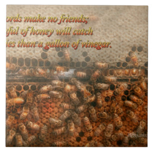 Inspiration - Apiary - Bee's - Sweet success Ceramic Tile