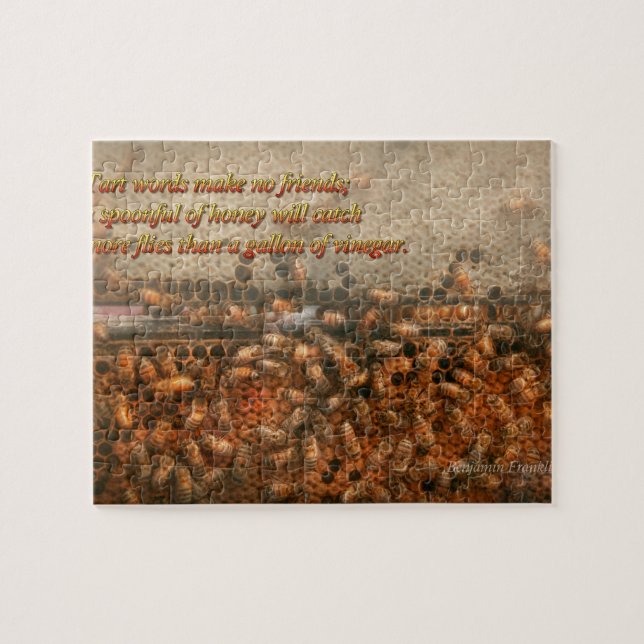 Inspiration - Apiary - Bee's - Sweet success Jigsaw Puzzle (Horizontal)