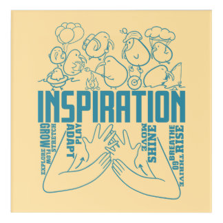 Inspiration - ASL Design Acrylic Print