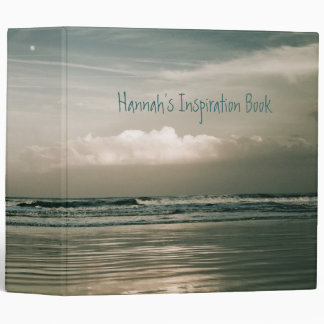 Inspiration at the Shore 2" Binder (poem on back)