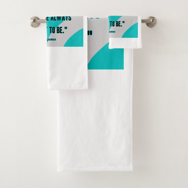 Inspiration Bathroom Towel Set (Insitu)