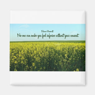 Inspiration by Eleanor Roosevelt Magnet