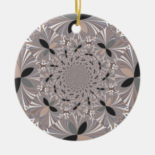 Inspiration Flower Ceramic Ornament