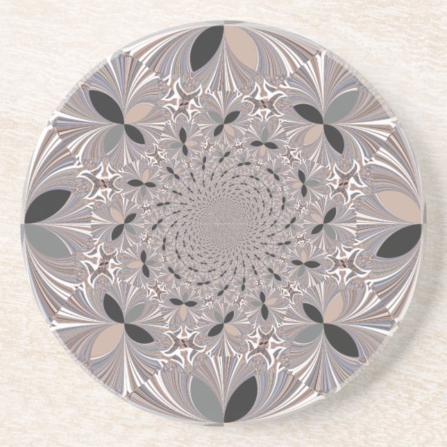 Inspiration Flower Drink Coaster (Front)