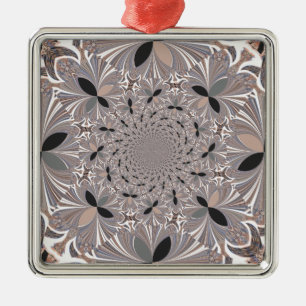 Inspiration Flower Metal Ornament