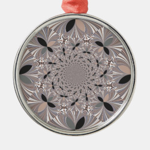 Inspiration Flower Metal Ornament
