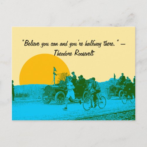 Inspiration for Runner Jogger Running Race 1916 Postcard