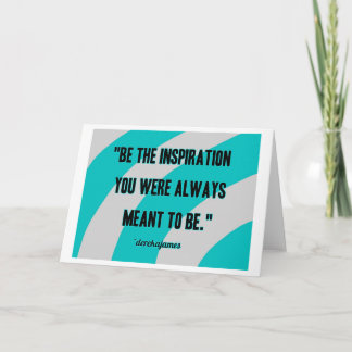 Inspiration Horizontal Standard Greeting Card