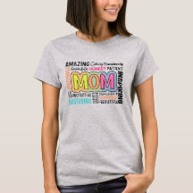 Inspiration I love Amazing Mom gift Tshirt
