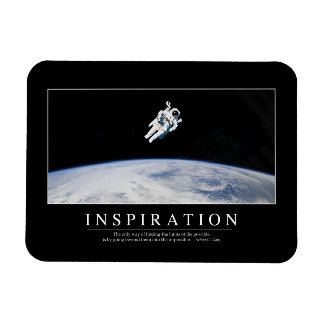 Inspiration: Inspirational Quote Magnet (Horizontal)