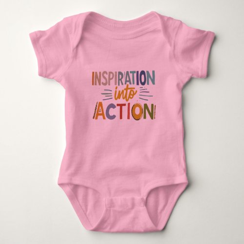 Inspiration into Action Baby Bodysuit