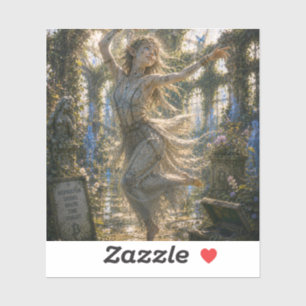 Inspiration / Modern Dancer / Botanical Garden Sticker