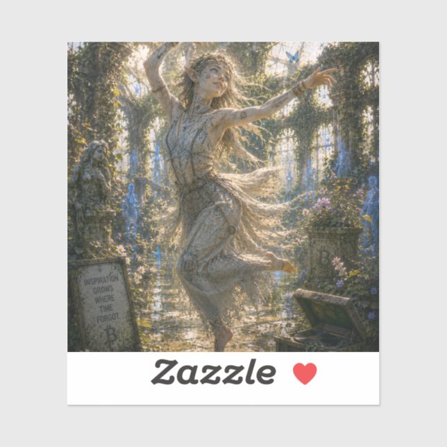 Inspiration / Modern Dancer / Botanical Garden Sticker (Sheet)