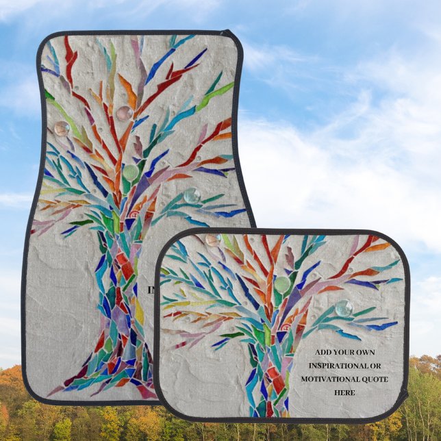 Inspiration Motivation Quote Car Floor Mat (Creator Uploaded)