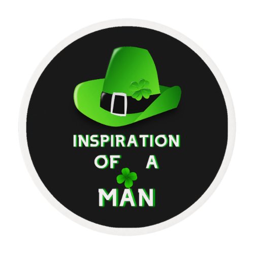 Inspiration Of A Man 17 Day Saint March Patricks Edible Frosting Rounds
