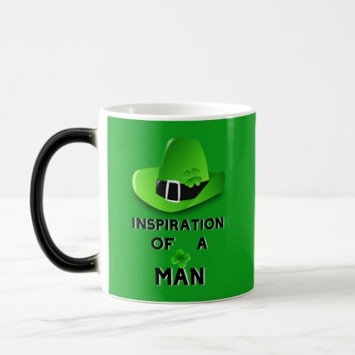 Inspiration Of A Man Trefoil Saint March Patricks Magic Mug