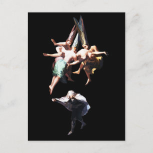 Inspiration of Francisco Goya, Witches Flight Postcard