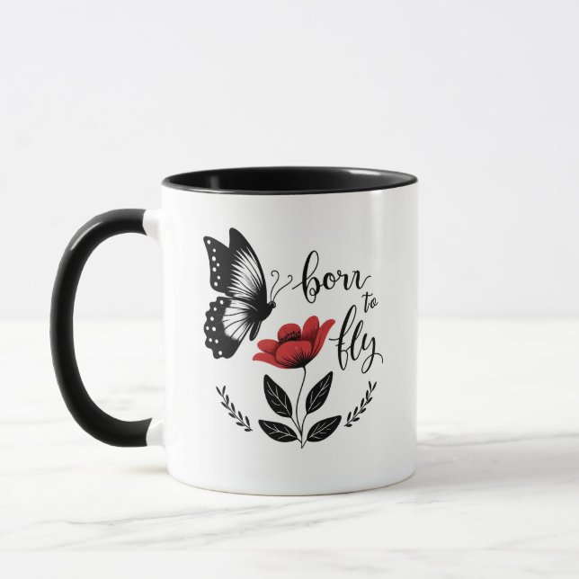 Inspiration Phrase Mug Gift, Motivational Gift (Left)