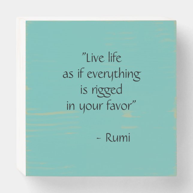 Inspiration Plaque (Front Horizontal)