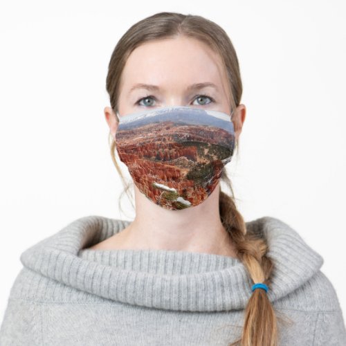 Inspiration Point at Bryce Canyon I Adult Cloth Face Mask