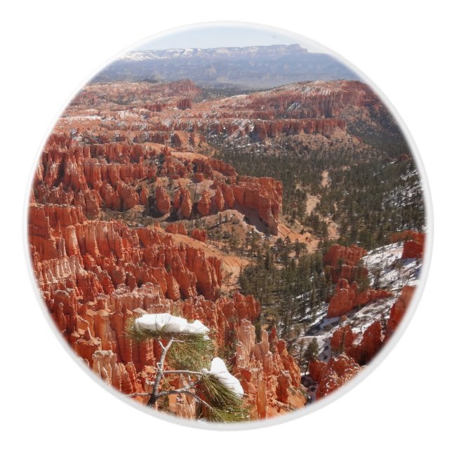 Inspiration Point at Bryce Canyon I Ceramic Knob (Front)